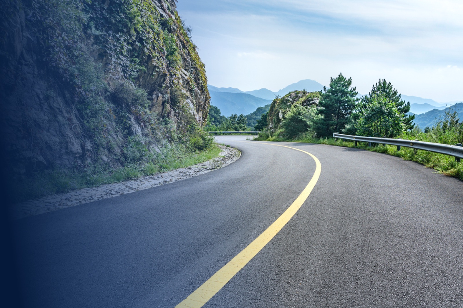 Paved Mountain Road