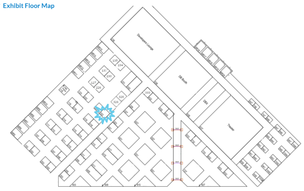 Data AI Summit Floor Map